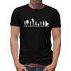 TShirt-People Evolution One Piece T-shirt pour homme Luffy Hat Manga L Noir, Noir , L