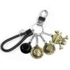 Porte Clef One Piece Porte Clés Manga Luffy Chapeau de Paille et Squelette Keychain Pendentif One Piece Accessoire Cosplay, C