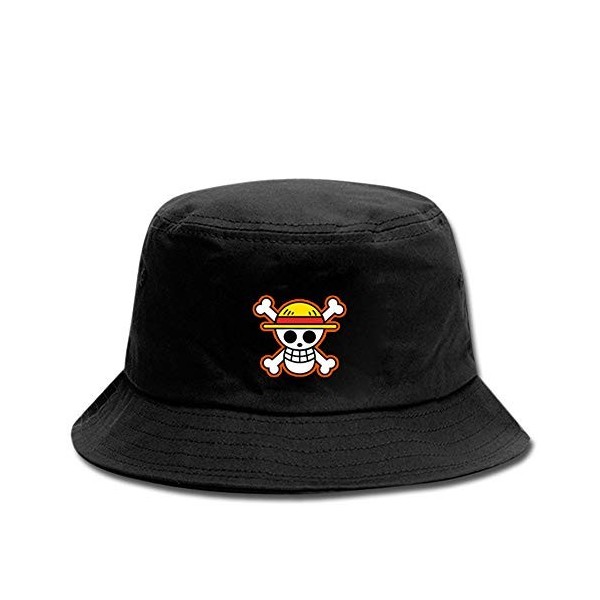 Manga One Piece Soleil Chapeau de Pêche Fisherman Bonnet Couleur Unie Anti-UV Solaire Unisexe Loisirs Voyager