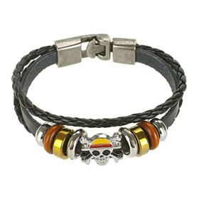 CosplayStudio Bracelet enroulé One Piece avec Jolly Roger le chapeau de paille