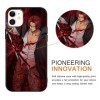 PBNDJVG 2 Pièces Coque pour Apple iPhone 12/iPhone 12 Pro 6.1 Pouce, Anime One Piece Shanks Manga Dessin Animé Motif Étui Pro