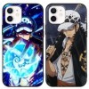 PBNDJVG 2 Pièces Coque pour Honor 90 Lite 5G 6.7 Pouce, Anime One Piece Law Manga Dessin Animé Motif Étui Protection Housse d