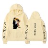 jiushenglonghe Sweat à capuche One Piece Anime japonais Garçons Filles Casual Enfants Sweatshirts Streetwear Hip Hop Unisexe 
