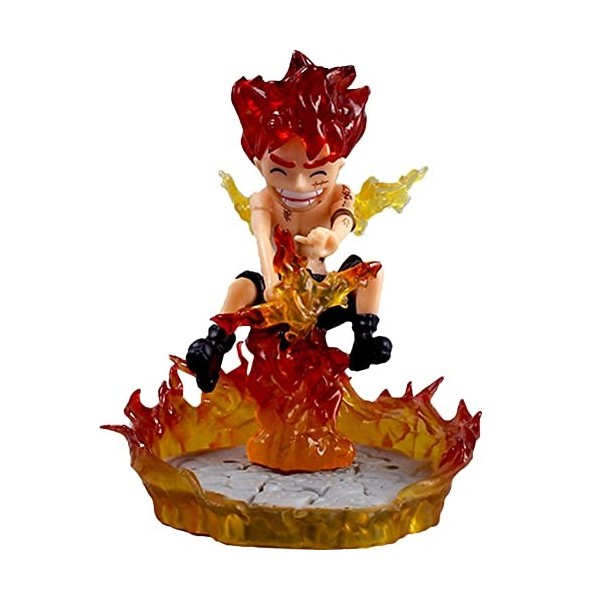 FYDZBSL One Piece Figurines Anime Portgas·D· Ace Figure Modèle Jouet Statue Anime One Piece Populaire Collection Modèle Ornem