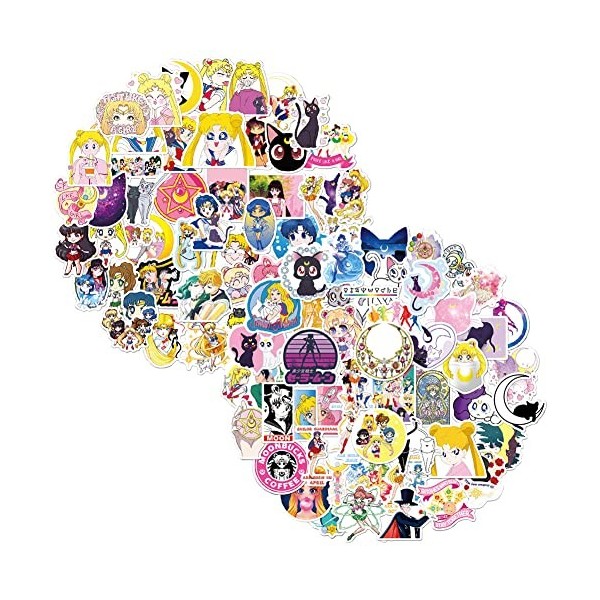 99 Pièces One Piece Autocollants, LKNBIF One Piece Anime Autocollants, One Piece Stickers Autocollant One Piece Pour Tablette