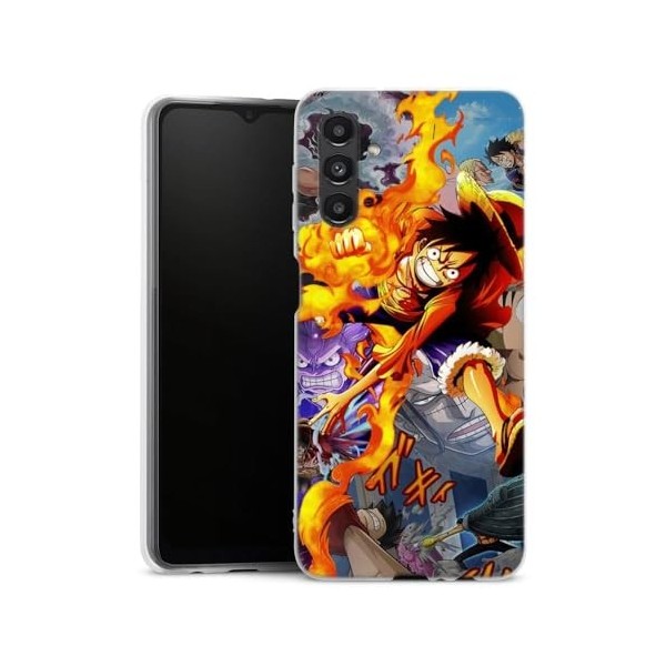 Générique Coque pour Samsung Galaxy A04S Antichoc | Doux TPU Silicone Protection Housse, Étui de Téléphone Manga One Piece Lu