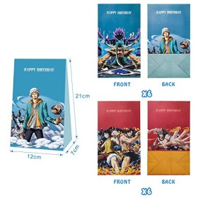 Sac Cadeau 12 pcs, Sacs de Fête, Sac de bonbons, Sac Cadeau Anniversaire, Sac en papier bonbon, Décoration Cadeau Anniversair