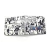 Anime Portefeuille One Piece PU Étudiant Portefeuille Porte Carte Crédit Porte-Monnaie Men Portefeuille Femme Portefeuille