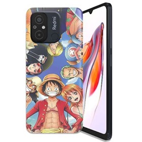 Générique Coque pour Xiaomi Redmi 12C Antichoc | Doux TPU Silicone Protection Housse, Étui de Téléphone Manga One Piece Pirat