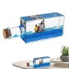 Bateau Pirate insubmersible, Jouets dans Une boîte Bouteille, Bateau croisière en Acrylique, décoration, Bouteille à dérive F