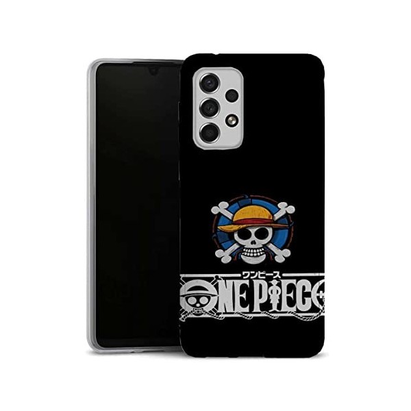 Générique Coque pour Samsung Galaxy A33 5G Manga One Piece Tete de Mort Multicolore | Housse Smartphone Antichoc, Etui Teleph