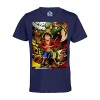 T-Shirt Enfant Mixte One Piece Luffy Tragalga Zoro Pirates Manga
