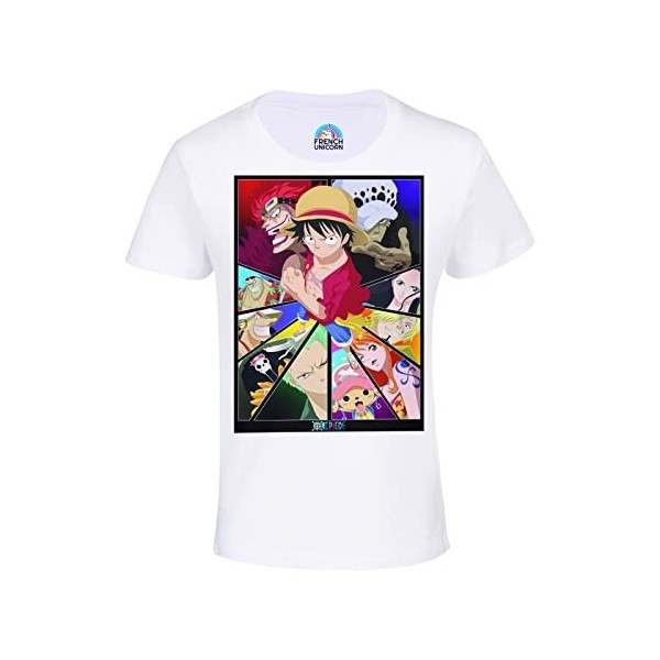 T-Shirt Enfant Mixte One Piece New Generation Pirates Manga Anime