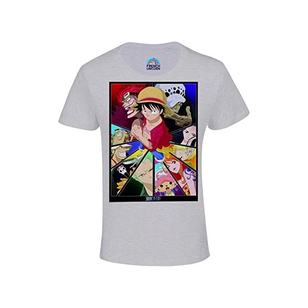 T-Shirt Enfant Mixte One Piece New Generation Pirates Manga Anime