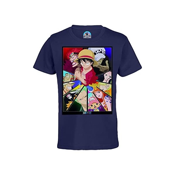 T-Shirt Enfant Mixte One Piece New Generation Pirates Manga Anime