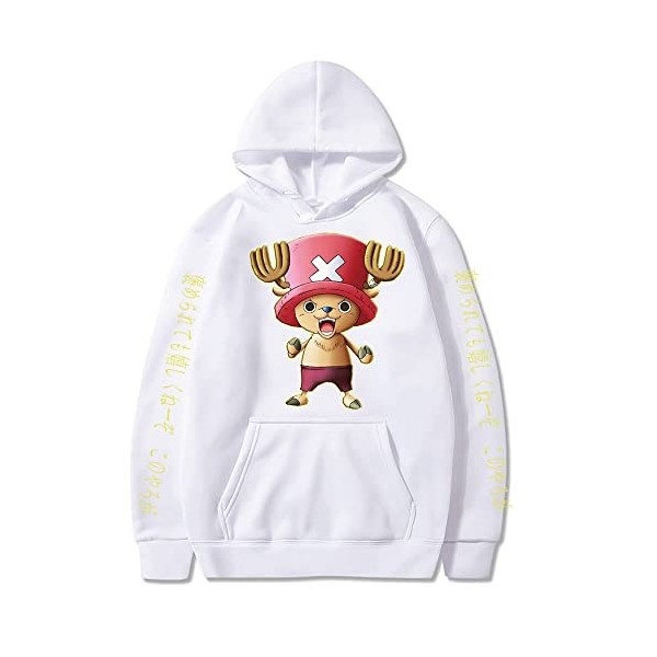 ENDE 2023 One Piece Hoodies Sweat Femmes Hommes CuteTony Tony Chopper Costume Hoodies Harajuku Sudadera-style3||S