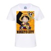 T-Shirt Enfant Mixte One Piece Manga Luffy Mini Pirate Anime