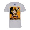 T-Shirt Enfant Mixte One Piece Manga Luffy Mini Pirate Anime