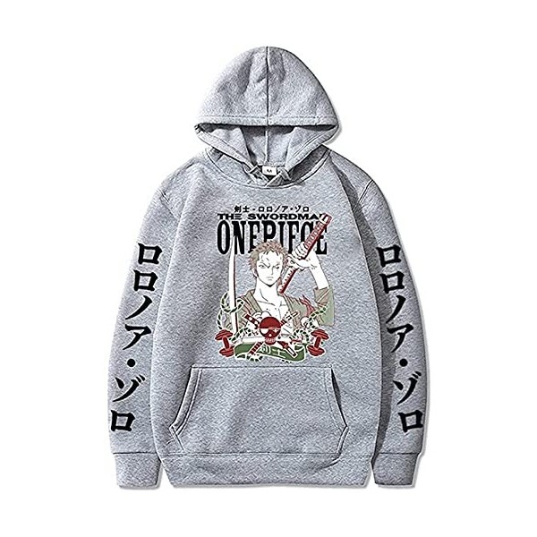 SiyaTom One Piece Hoodies Hommes Femmes Drôle Anime Sweat À Manches Longues Roronoa Zoro Bluzy Tops Vêtements