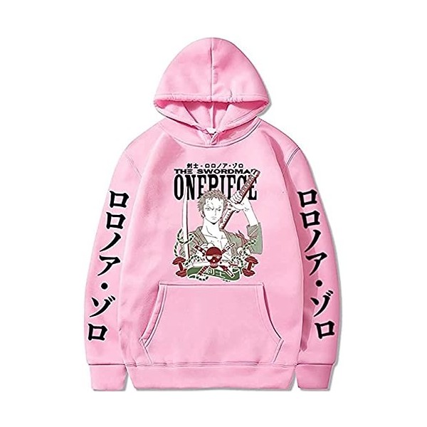 SiyaTom One Piece Hoodies Hommes Femmes Drôle Anime Sweat À Manches Longues Roronoa Zoro Bluzy Tops Vêtements