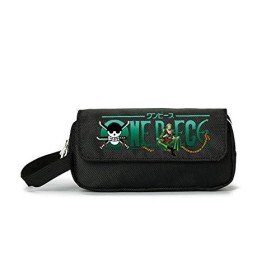 Trousse DAnime One Piece Cosplay Étudiants À Crayon Portefeuille Trousse Papeterie Pouch Sac Pen Sac Sac Fournitures Scolair