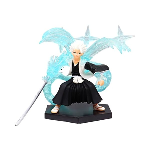 Bleach Garage Kit Model Doll 15cm Ornements Hitsugaya Toushirou Figurine Set Birthday Party Event Figurine Party Cake Decorat