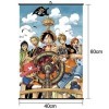 Anime One Piece Wallscroll Affiche Poster à Dérouler Défilement Impression Sur Toile Mur Décor Peintures Art Manga Japon Déco