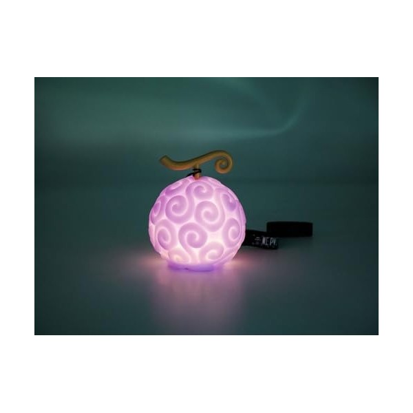 Teknofun One Piece Figurine Lumineuse Devil Fruit 8 cm