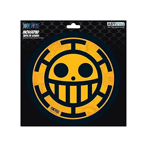 ABYSTYLE - One Piece - Tapis de Souris Souple - Skull Law