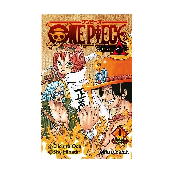 One Piece: Portgas Ace nº 01/02 novela 