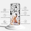 2 Pièces Coque pour iPhone 7/iPhone 8/iPhoneSE 2022/2020 4.7, Animé One Piece Luffy Gear 5 Nika Zoro Sun God avec Protectio