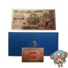 1PCS Billet One Piece tony tony chopper avec certificat dauthenticité, Billet de Banque dor Anime, Manga One Piece Marque-P