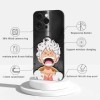 2 Pièces Coque pour Apple iPhone 15 PRO MAX 6.7, Animé One Piece Luffy Gear 5 Nika Zoro Sun God avec Protection Caméra Etui