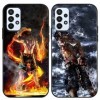 2 Pièces Coque pour Samsung Galaxy A23 5G 6.6 Pouce, Anime One Piece Ace Manga Dessin Animé Motif Étui Protection Housse de S