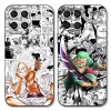 2 Pièces Coque pour Huawei P30 Lite/New Edition/Nova 4e 6.15, Animé One Piece Luffy Gear 5 Nika Zoro Sun God avec Protectio
