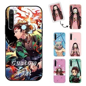 Coque Pour Xiaomi Redmi Note 8/Note 8 2021 6.3 Anime Demon Slayer Tanjirou Kamado Nezuko Zenitsu Inosuke Giyuu Shinobu Mang
