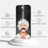 PBNDJVG 2 Pièces Coque pour Apple iPhone 14 Pro 6.1, Animé One Piece Luffy Gear 5 Nika Zoro Sun God avec Protection Caméra 