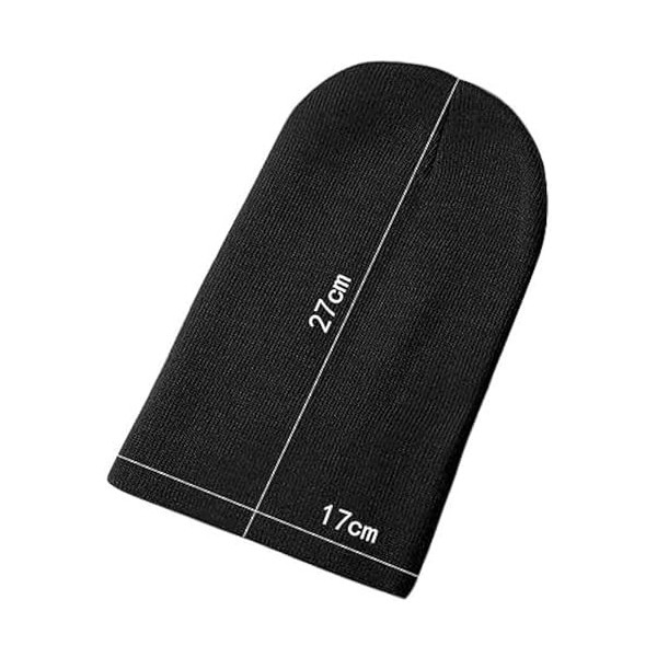 Luffy Bonnet en Tricot dhiver pour Hommes Femmes, Chaud Doux Automne Hiver Tricot Chapeau, Sports De Plein Air Ski Mode Bonn