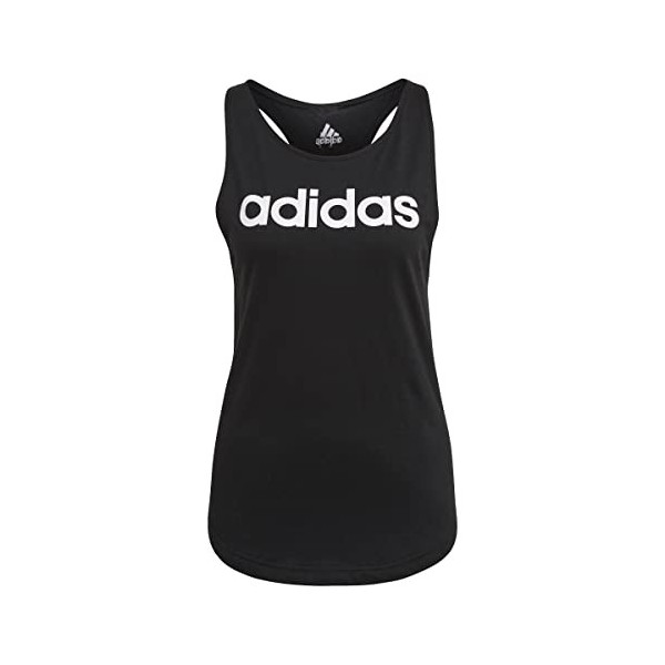 Adidas Essentials Loose Logo T-Shirt Female Adult, White/Black, S