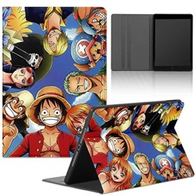 Coque Tablette pour Lenovo Tab M10 Gen 3 10.1 Anime Zoro Luffy Gear 5 Nika Brook Motif Étui Housse de Protection Ultra Fin 