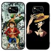 2 Pièces Coque pour Xiaomi Redmi Note 10 5G/10T 5G/Poco M3 Pro 4/5G 6.5 Case Anime Luffy Gear 5 Nika Zoro Manga Housse Étui