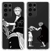 2 Pièces Coque pour Samsung Galaxy A34 5G 6.5, Anime Luffy Gear 5 Nika Zoro Manga Design Design Motif Housse Étui de Transp