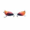 Lsdnlx Lunettes de Soleil, One Piece Doflamingo Cosplay Lunettes Anime PVC Lunettes De Soleil Drôle Cadeau De Noël