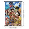 IFHDO ONE PIECE Poster de dessin animé ONE PIECE Poster à Dérouler en Tissu Décoration Murale Peinture à suspendre Anime pour