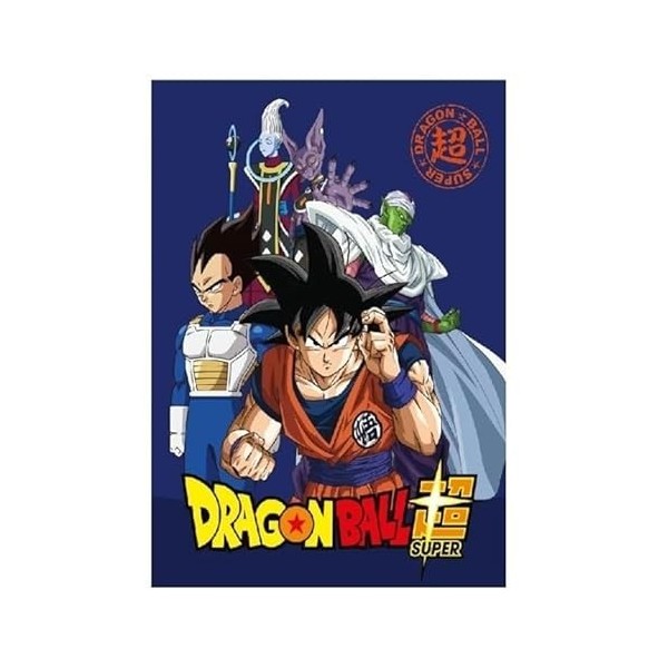 ILS I LOVE SHOPPING Couverture à carreaux douce et chaude 100 x 140 cm pour enfants, polaire avec impression ONE PIECE 