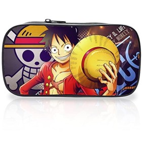 One Piece Trousse à Crayons, One Piece Sac de Papeterie Trousse à Crayons Imprimée 3D Sac a Crayons Pencil Case Étui à Crayon