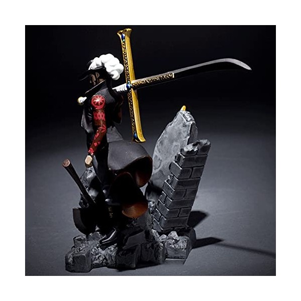 YANGENG One Piece Dracule Mihawk 5,5 Pouces King of Shaping, Une Bataille Décisive Au Sommet Modèle De Personnage Danime Fig