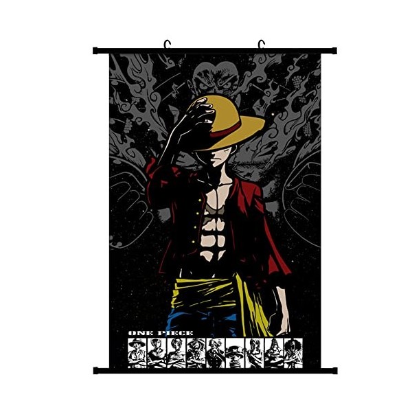 One Piece Poster Manga Poster Anime Mur Art Esthétique Chambre Décor Toile Affiche Défilement Peinture pour Décoration de Cha