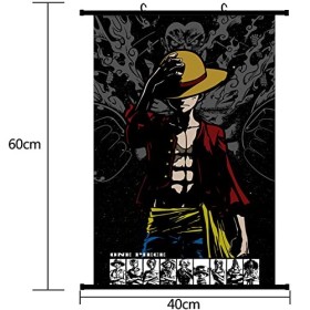 One Piece Poster Manga Poster Anime Mur Art Esthétique Chambre Décor Toile Affiche Défilement Peinture pour Décoration de Cha