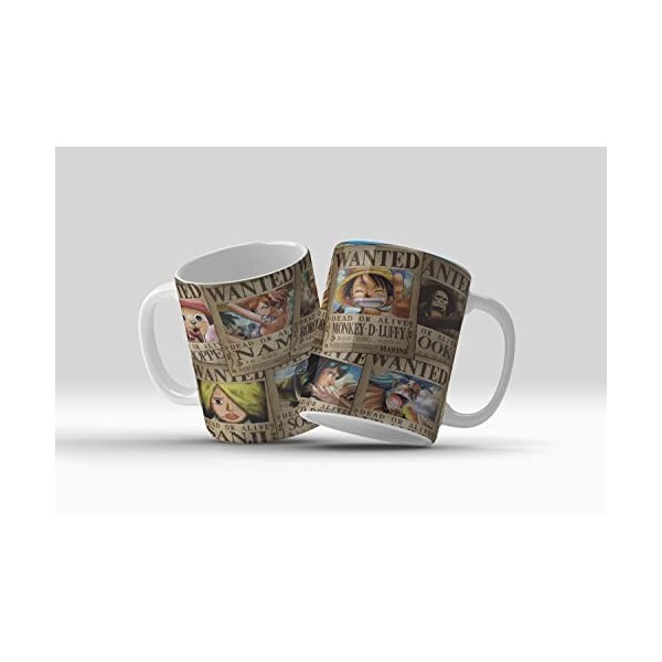 One Piece Mug Poster Wanted | 460 ml | Céramique TripleAPlus
